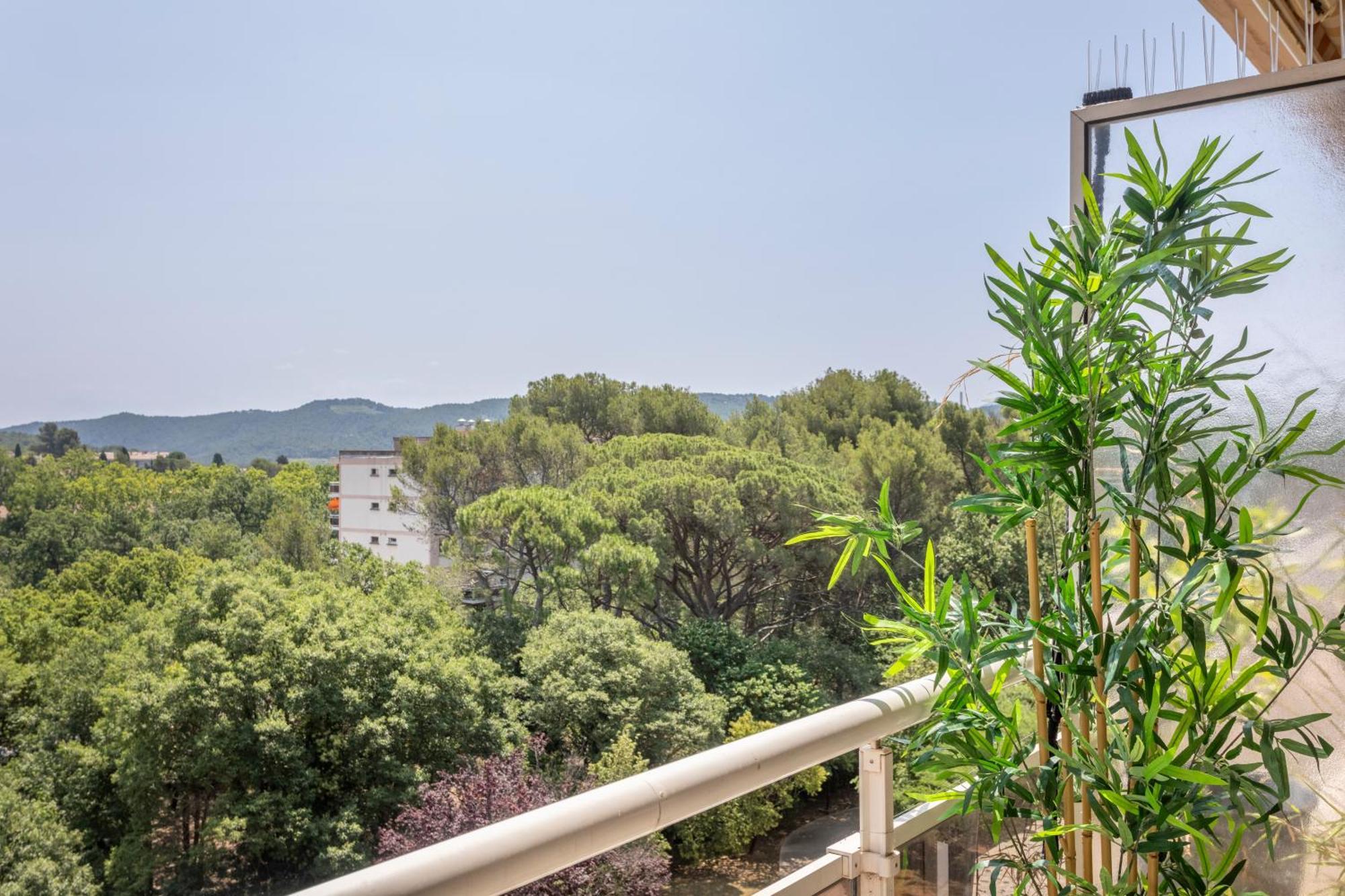 Grand T2 Lumineux Et Climatise Avec Balcon Leilighet Aix-en-Provence Eksteriør bilde