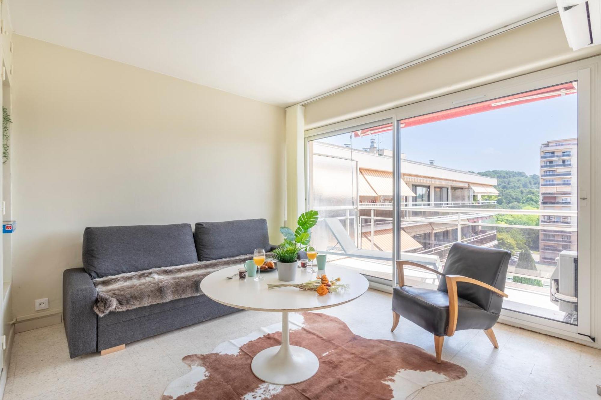 Grand T2 Lumineux Et Climatise Avec Balcon Leilighet Aix-en-Provence Eksteriør bilde